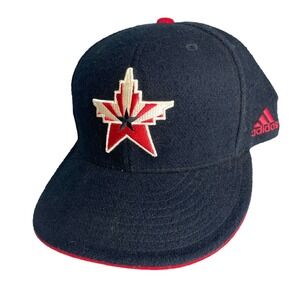 NBA All Star Game Cap RARE 2009 Phoenix Adidas Black Wool Blend Fitted 7 3/4
